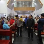 Cek Kesiapan Pengamanan Malam Natal, Kapolda Kalteng Bersama Forkopimda Sambangi Gereja di Kota Palangka Raya