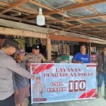 Dari Pintu ke Pintu Hingga ke Warung, Polsek Sepang Gencarkan Sosialisasi Call Center 110