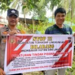 Komitmen Jaga Lingkungan: Polsek Rungan Rutin Patroli dan Edukasi Warga Cegah Karhutla