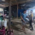 Kehadiran Polisi di Tengah Malam: Polsek Tewah Pastikan Kamtibmas Kondusif di Gunung Mas