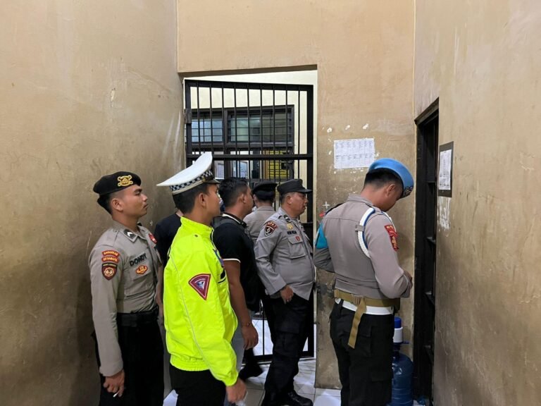 Rutan Polres Gunung Mas Terpantau Ketat: Tahanan Dipastikan Sehat dan Aman