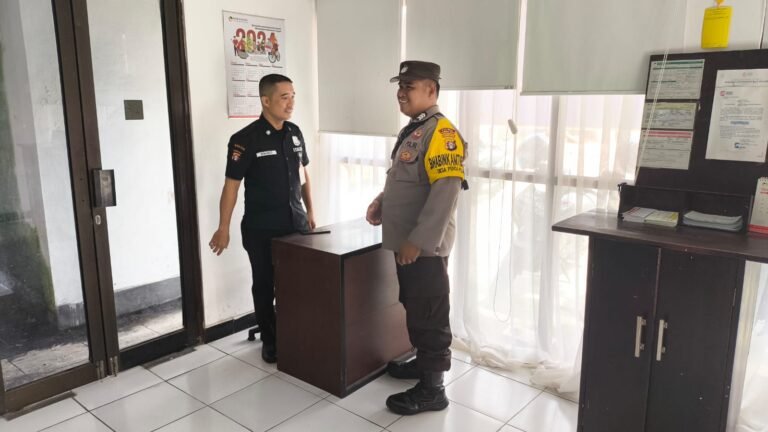 Polsek Kurun Perketat Patroli KRYD di Objek Vital Perbankan, Aktifitas Warga Berjalan Aman
