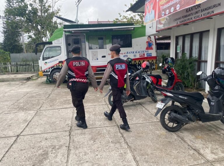 Jaga Keamanan Masyarakat, Satsamapta Polres Gunung Mas Tingkatkan KRYD