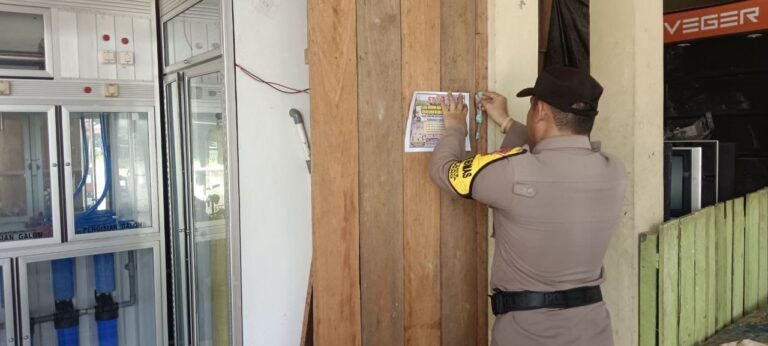 Sosialisasi Bahaya Tambang Ilegal oleh Polsek Sepang, Lindungi Kelestarian Sumber Daya Alam