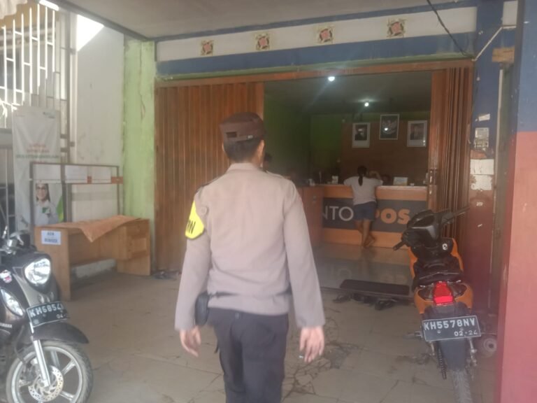 Siaga Penuh! Polsek Manuhing Gencarkan Patroli KRYD, Jaga Keamanan Warga
