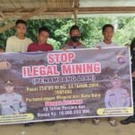 Waspada! Polsek Manuhing Ingatkan Warga: Tambang Ilegal Berujung Bui (Penjara)
