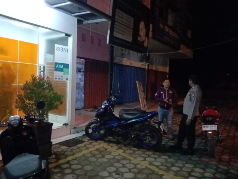 Polsek Kurun Tak Kenal Lelah: Patroli Malam Rutin di Objek Vital Demi Keamanan Bersama