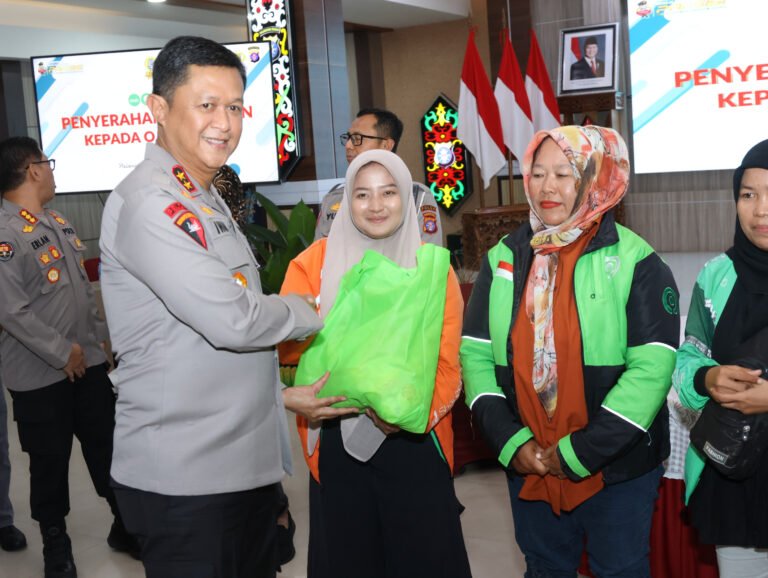 Kapolda Kalteng Gelar Silaturahmi Bersama Komunitas Ojek Online, Bahas Keamanan dan Kamtibmas