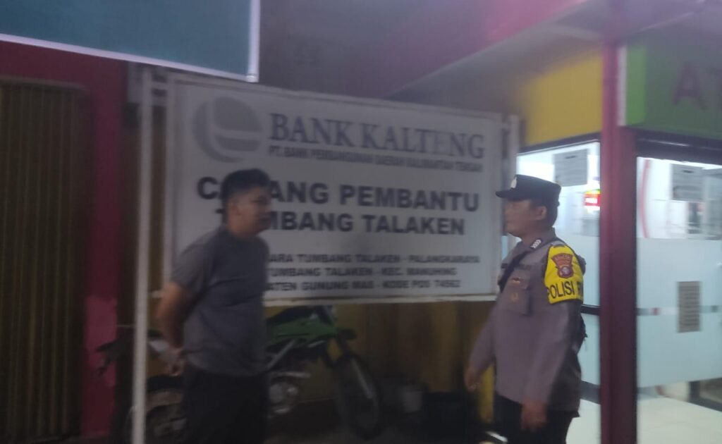 Patroli Intensif Jaga Kamtibmas, Polsek Manuhing Bergerak di Kegelapan Malam