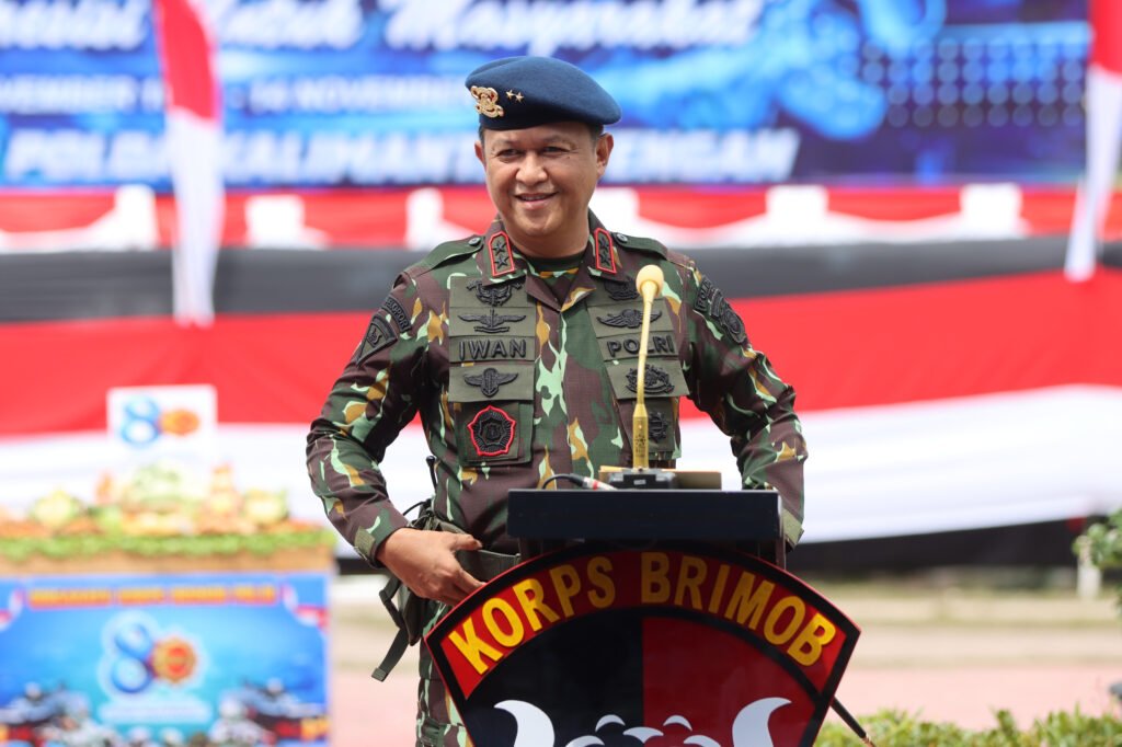 Tari Kolosal hingga Aksi Lapangan Warnai Syukuran HUT Brimob ke-80 di Polda Kalteng