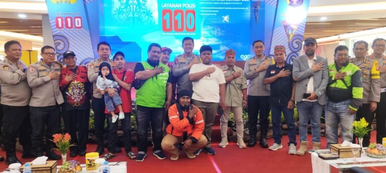 Kapolda Kalteng Sosialisasikan Layanan Call Center 110 di Duta Mall Palangka Raya